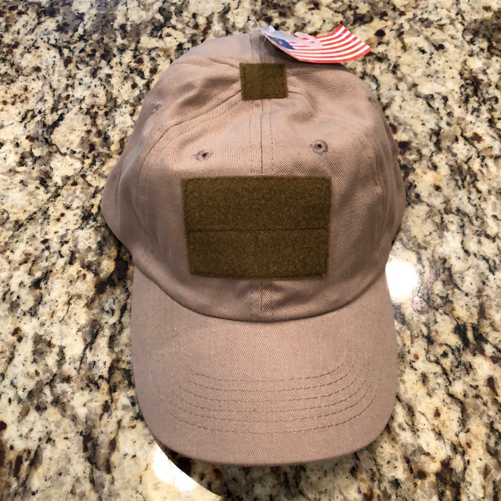 NEW Tactical Operators Ball Cap w Patch Velcro